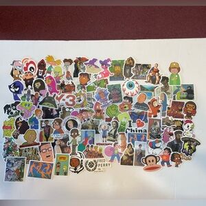 Stickers assortment variety pack 85 pieces